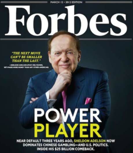 Sheldon Adelson Online Gambling