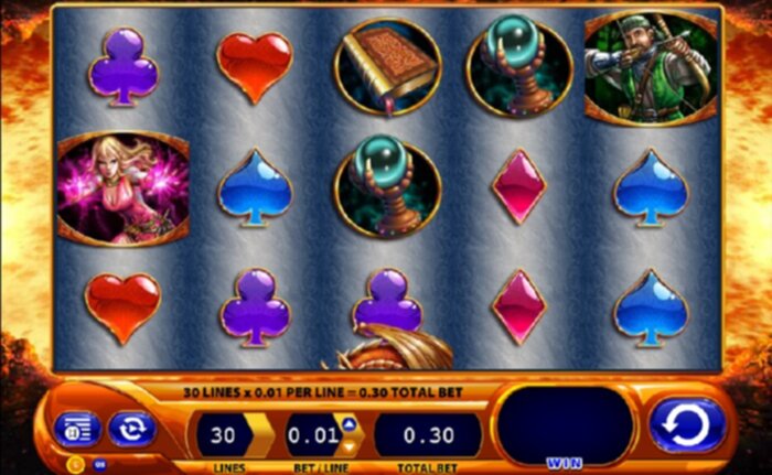 Dragon's Inferno Slots WMS