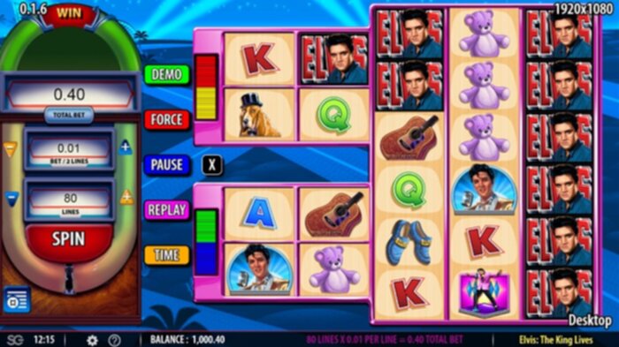 Elvis The King Lives Online Slot