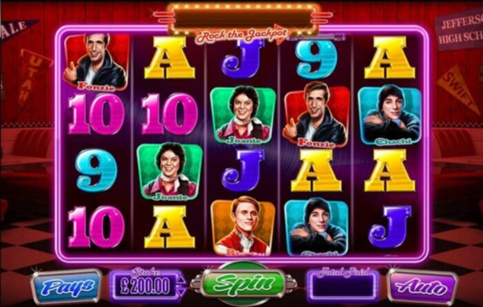 Happy Days Online Slot WMS