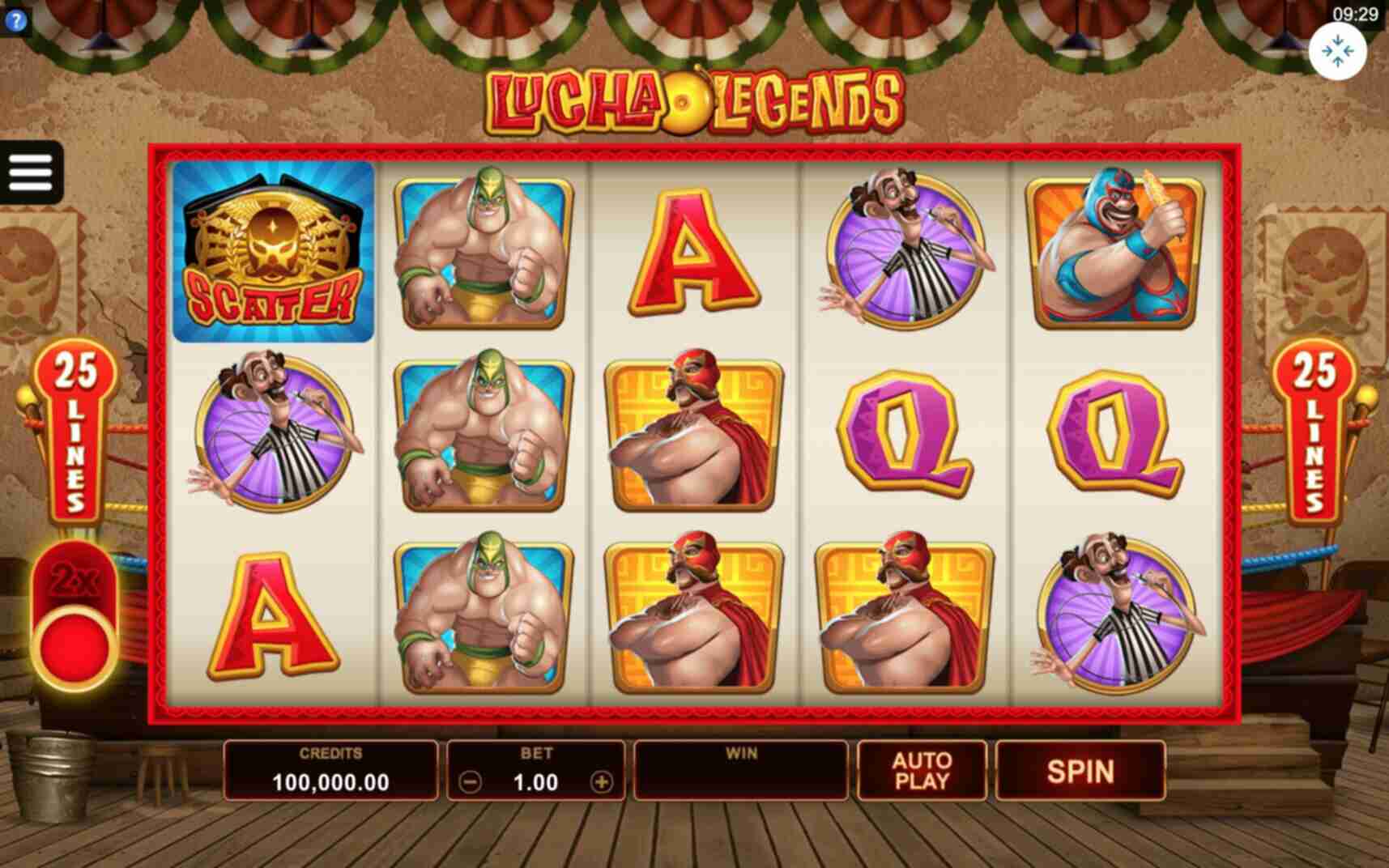 Lucha Legends Slot