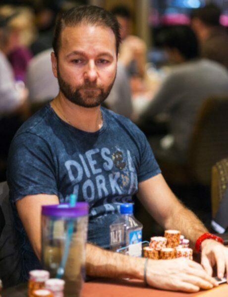 daniel negreanu playing poker tournament