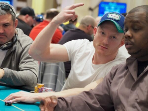 Jason Koon at the poker felt