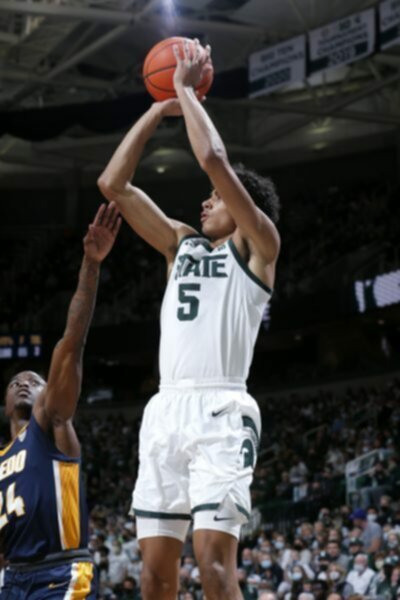  Max Christie Toledo Michigan St Basketball