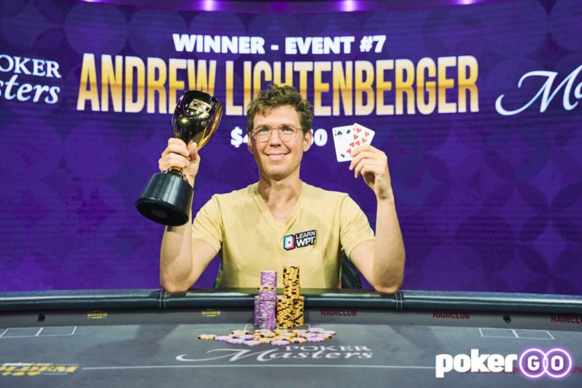 Andrew Lichtenberger Wins Poker Masters Event #7 for $465,000