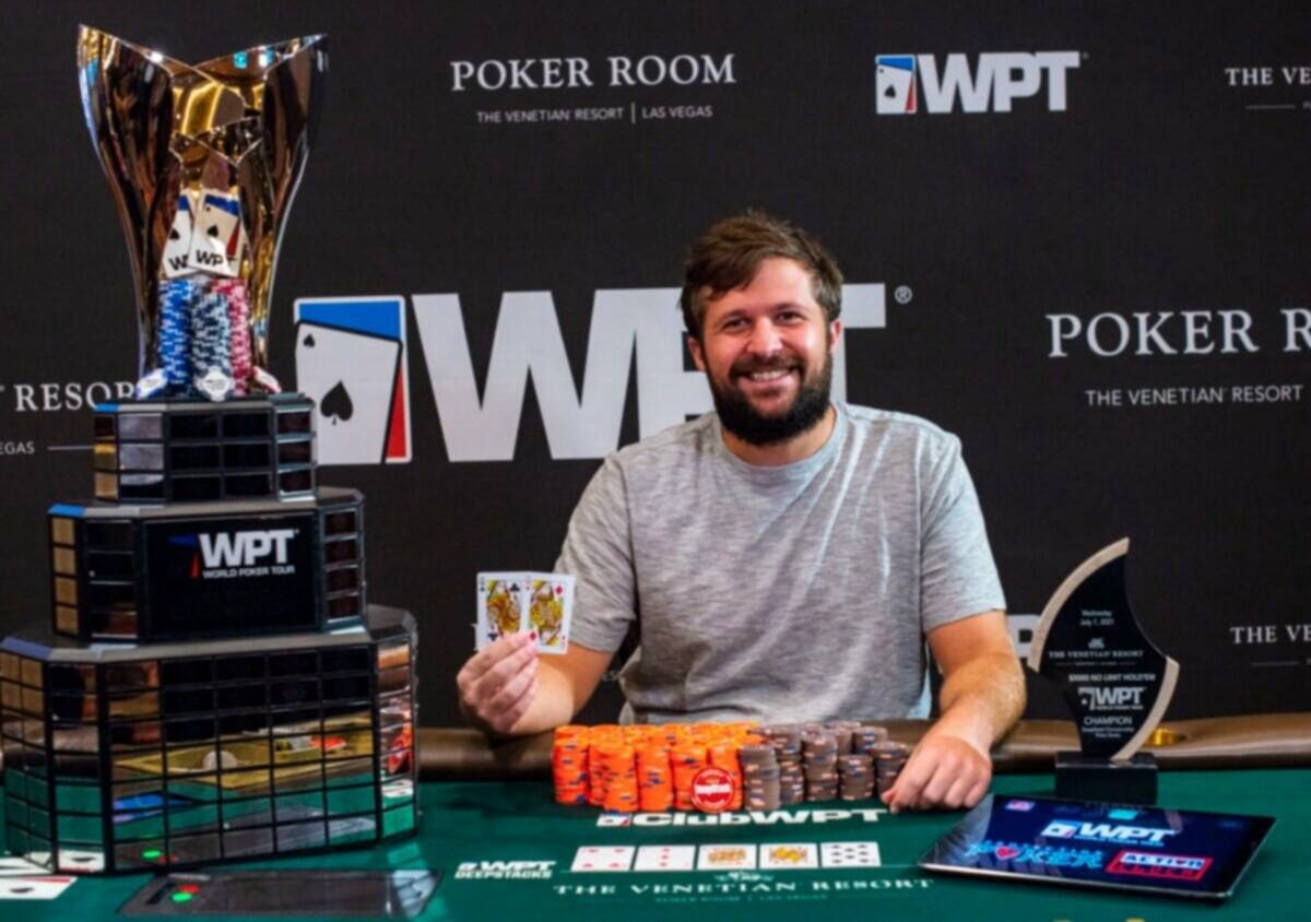 Chad Eveslage Wins 2022 World Poker Tour Player of the Year Title