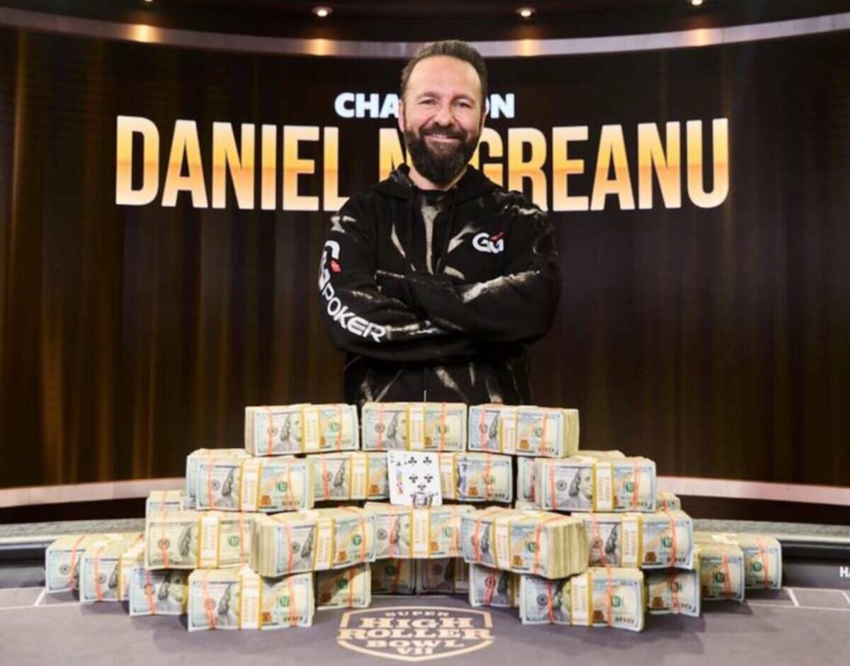 Daniel Negreanu Posts Yearly Profit After $1.6 million Win in 2022