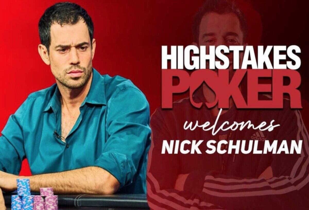 High Stakes Poker Warms Up as Nick Schulman Takes Over from Gabe Kaplan