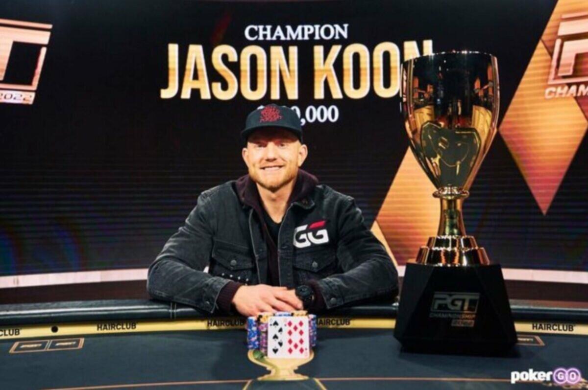 PGT Championship Won by Jason Koon as West Virginian Takes Home $500k