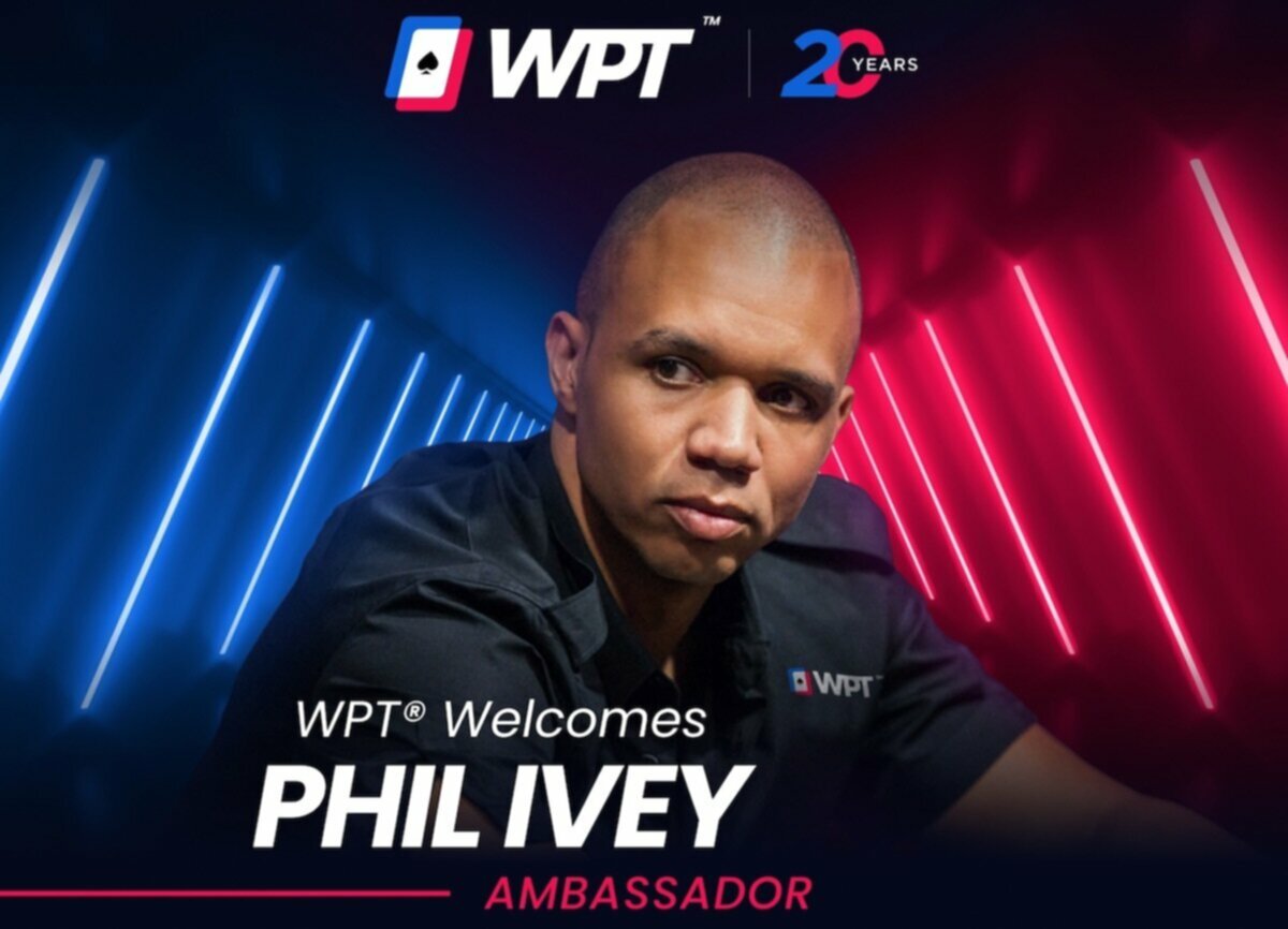 Phil Ivey Named Joins World Poker Tour as Global Ambassador